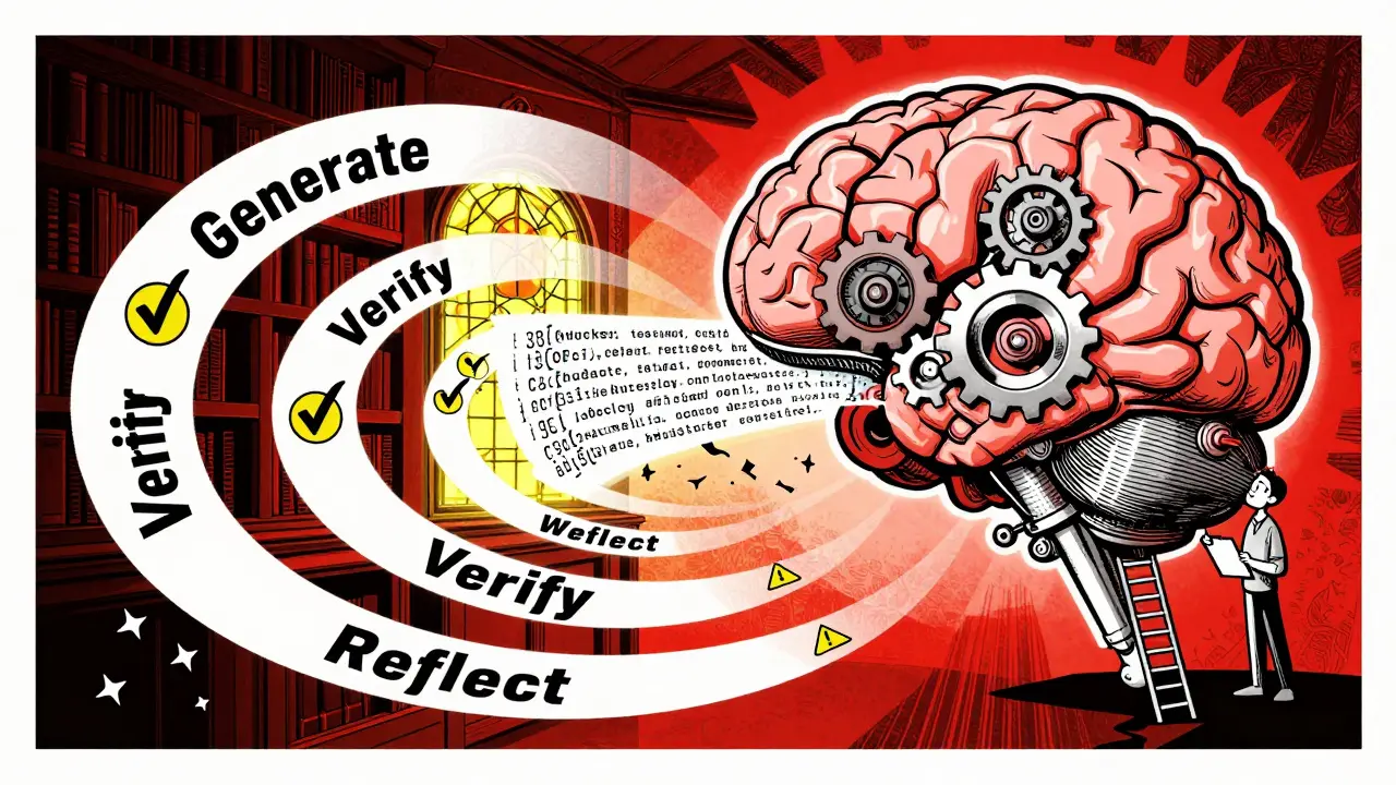 Post-Generation Verification Loops: How Automated Fact Checks Are Making LLMs Reliable