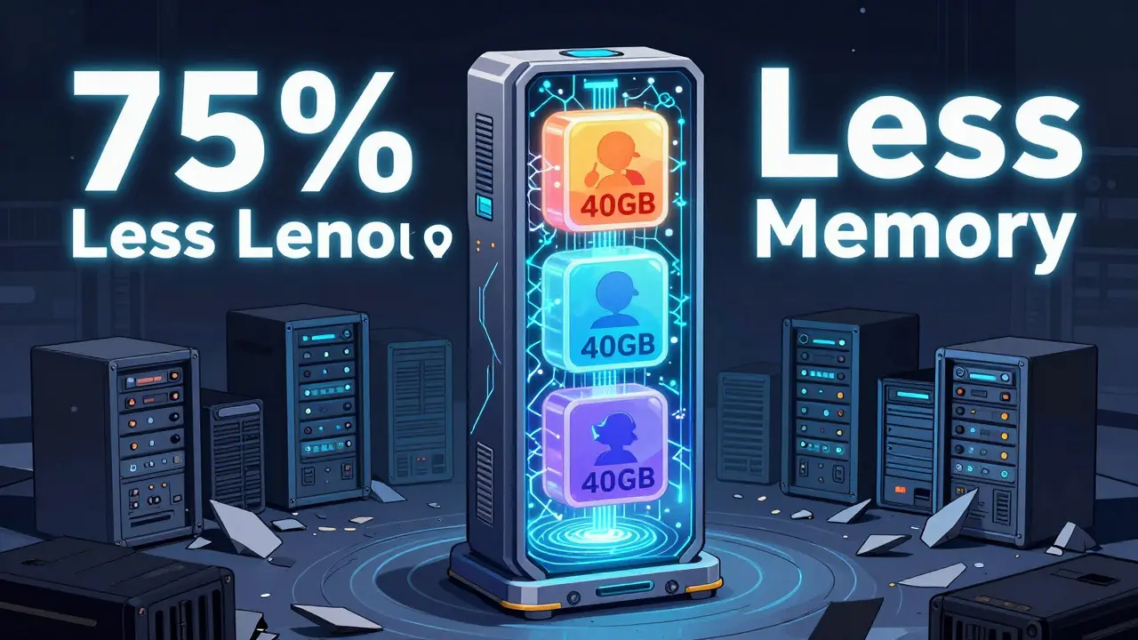 How to Reduce Memory Footprint for Hosting Multiple Large Language Models