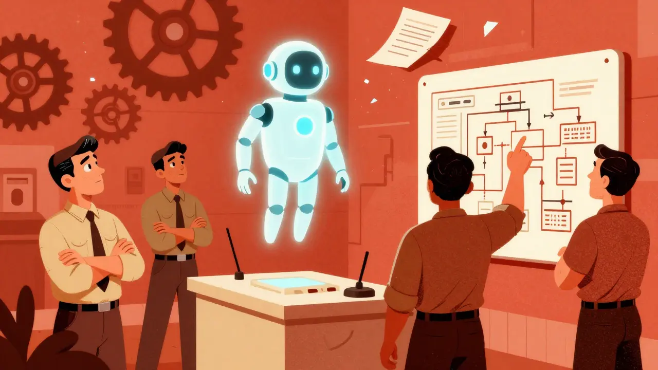 Change Management Costs in Generative AI Programs: Training and Process Redesign