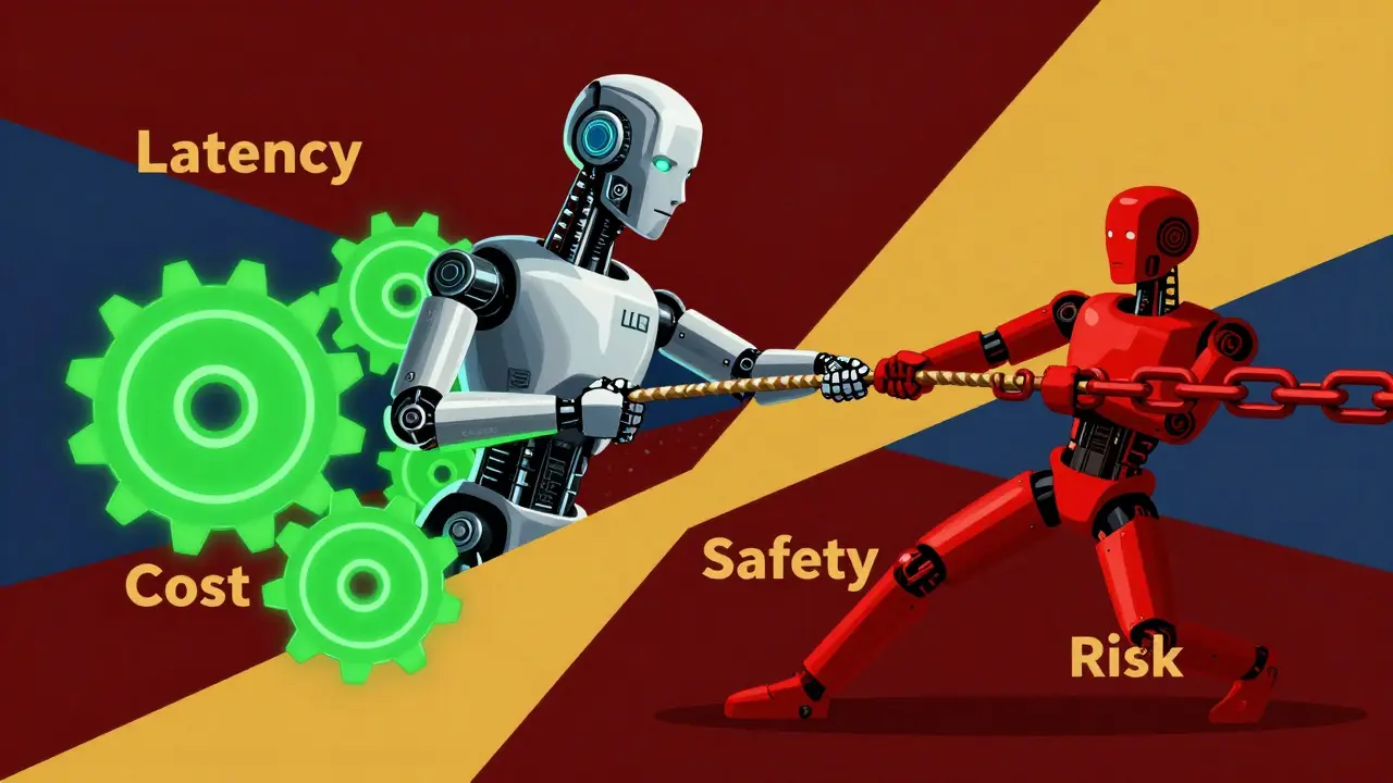 Production Guardrails for Compressed LLMs: Confidence and Abstention