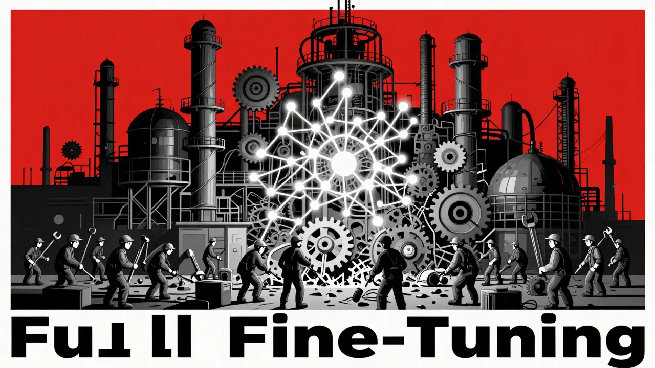 Adapters vs Full Fine-Tuning for LLMs: Cost, Speed, and Quality Comparison
