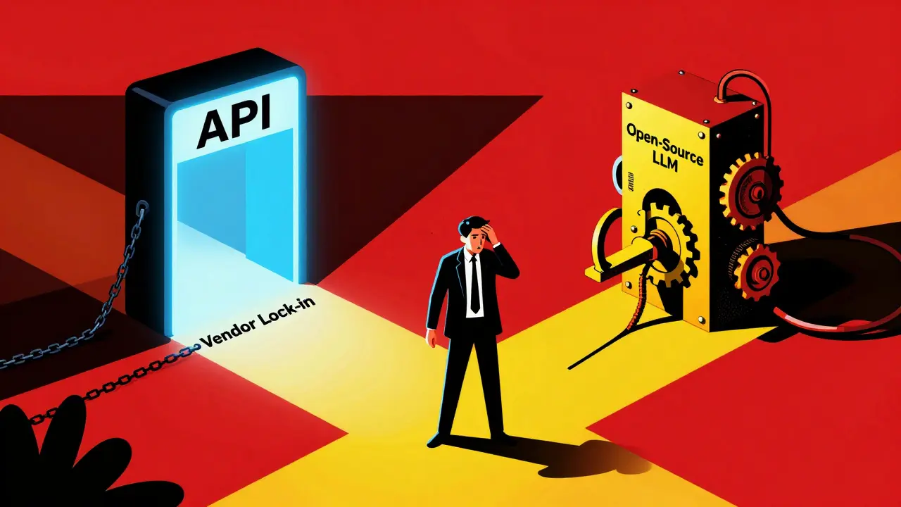 API vs Open-Source LLMs: The 2026 Decision Framework for Cost, Privacy, and Performance