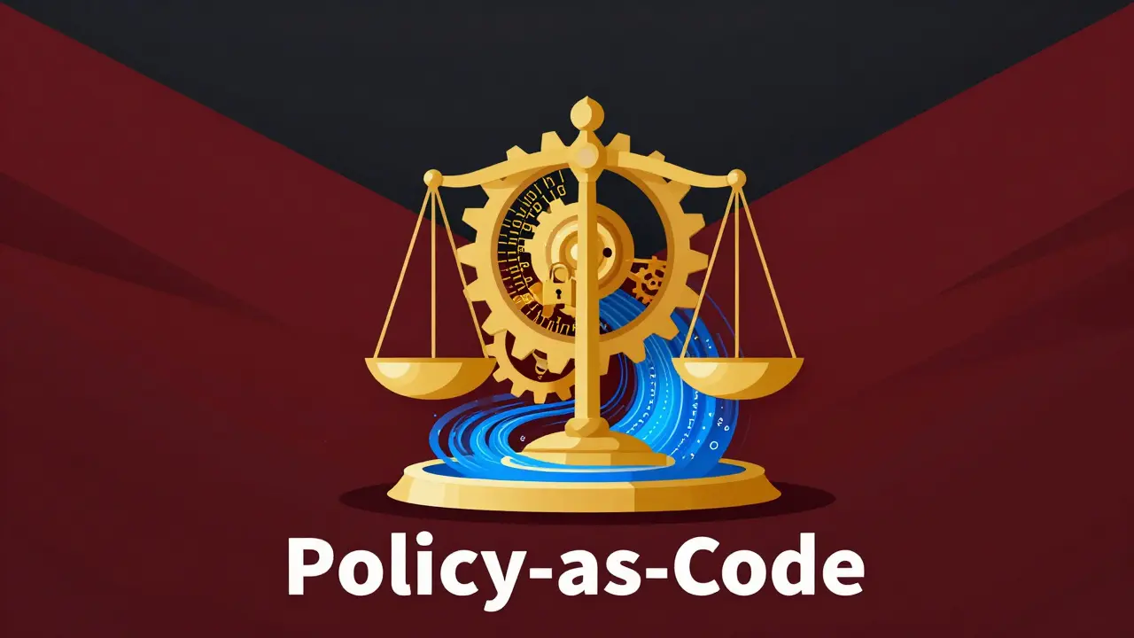 Golden gears and code forming a security cage for AI data